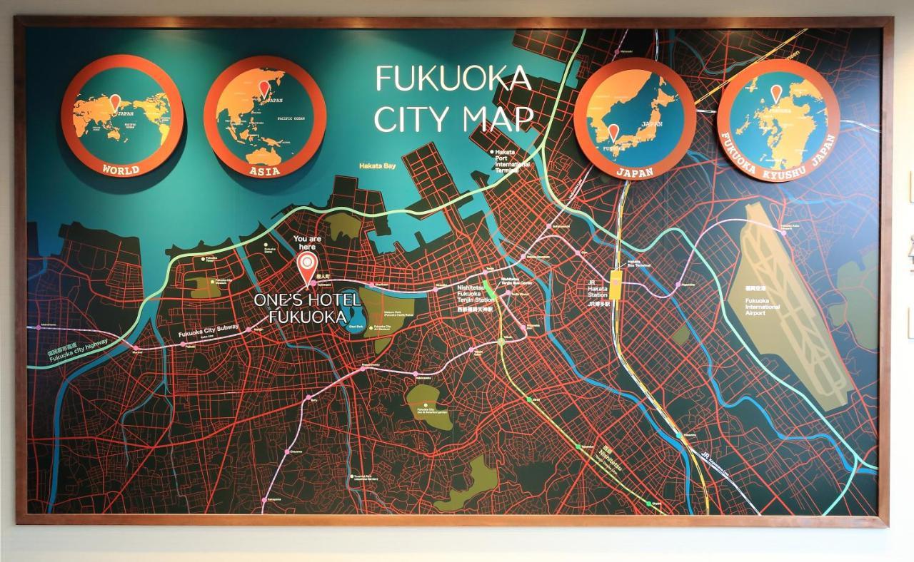 One'S Hotel Fukuoka Zewnętrze zdjęcie